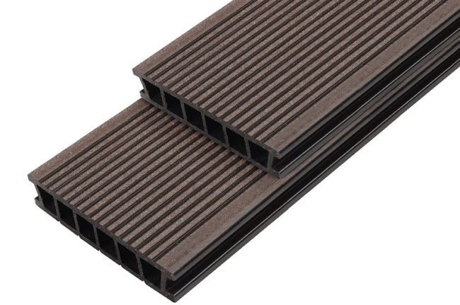 Террасная доска дпк TERRADECK VELVET венге